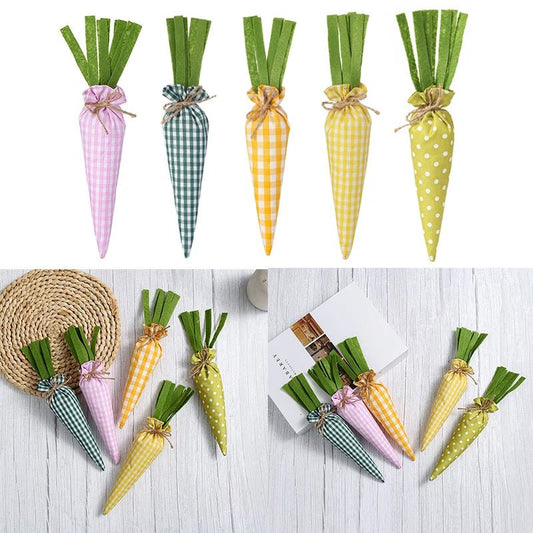 Easter Carrot Hanging Decorations - Easter - Scribble Snacks