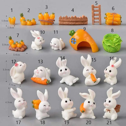 Easter Carrot Rabbit Figurine - Easter - Scribble Snacks