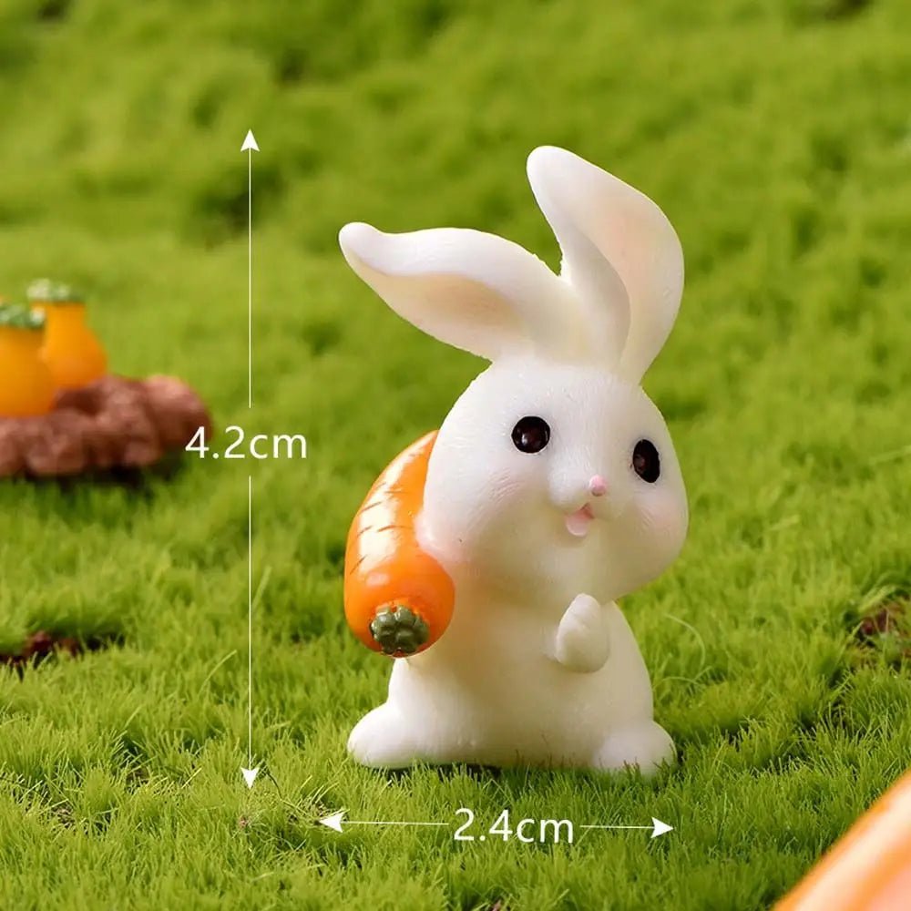 Easter Carrot Rabbit Figurine - Easter - Scribble Snacks