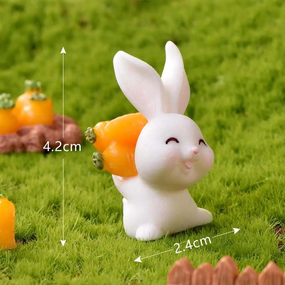 Easter Carrot Rabbit Figurine - Easter - Scribble Snacks