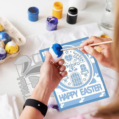 Easter Egg Craft Dies - Easter - Scribble Snacks