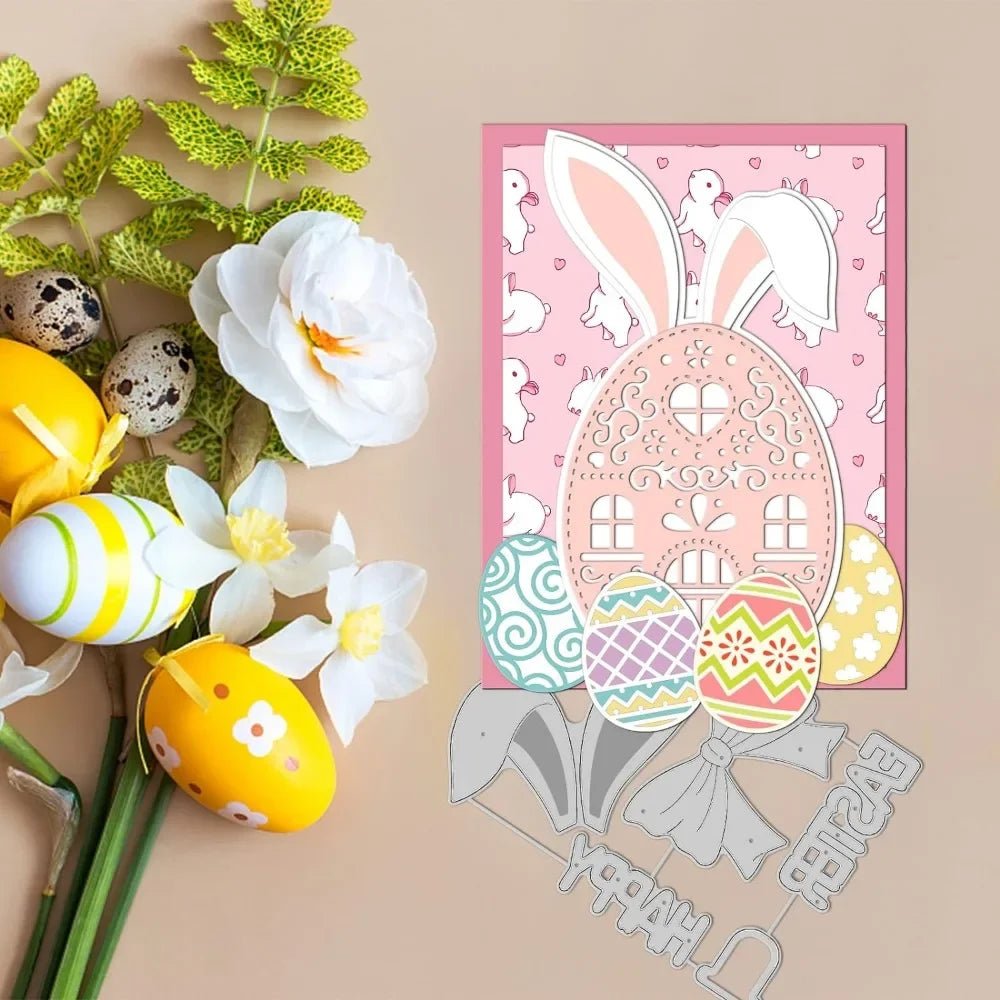 Easter Egg Craft Dies - Easter - Scribble Snacks