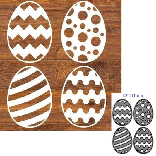 Easter Egg Cutting Dies - Easter - Scribble Snacks