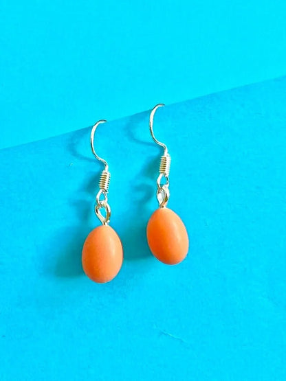 Easter Egg Dangle Earrings - Easter - Scribble Snacks