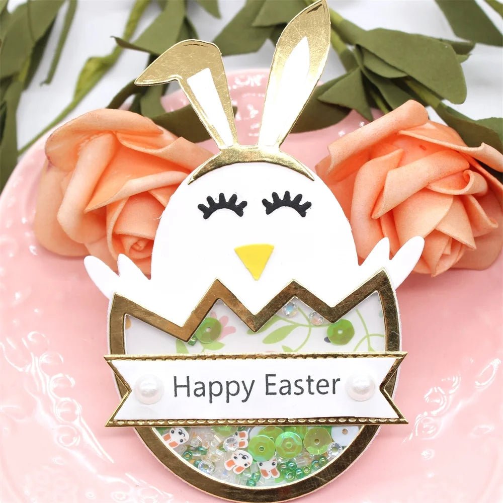 Easter Egg Shaker Cutting Dies - Easter - Scribble Snacks