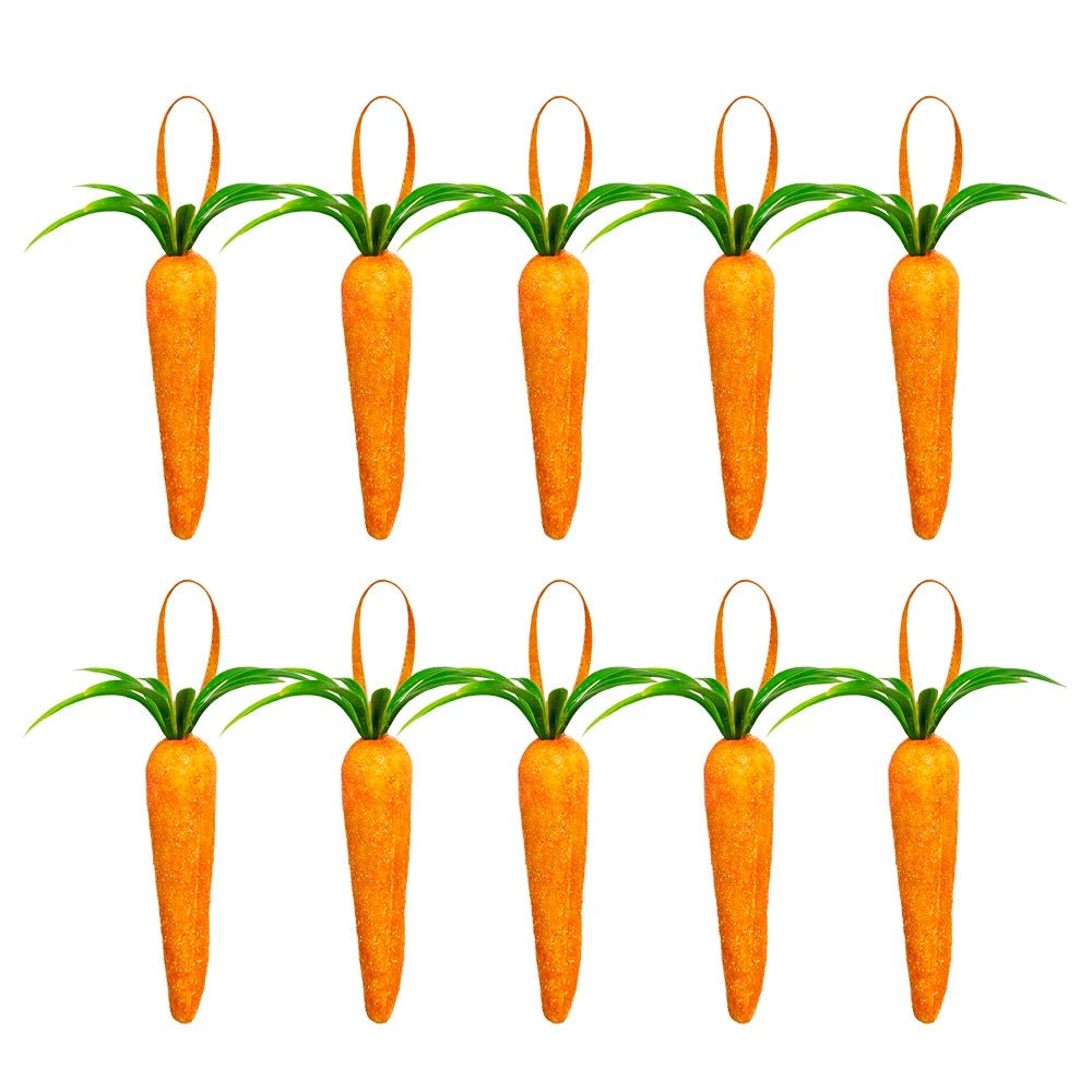Easter Mini Foam Carrots Decoration - Easter - Scribble Snacks