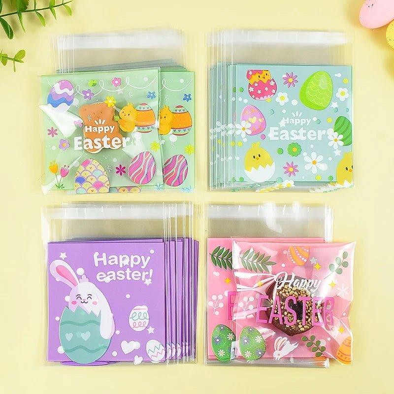 Easter Rabbit Candy Bags - Easter - Scribble Snacks