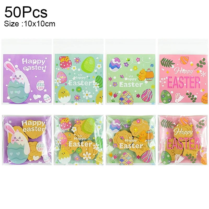 Easter Rabbit Candy Bags - Easter - Scribble Snacks