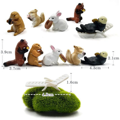 Easter Rabbit Garden Figurine - Easter - Scribble Snacks