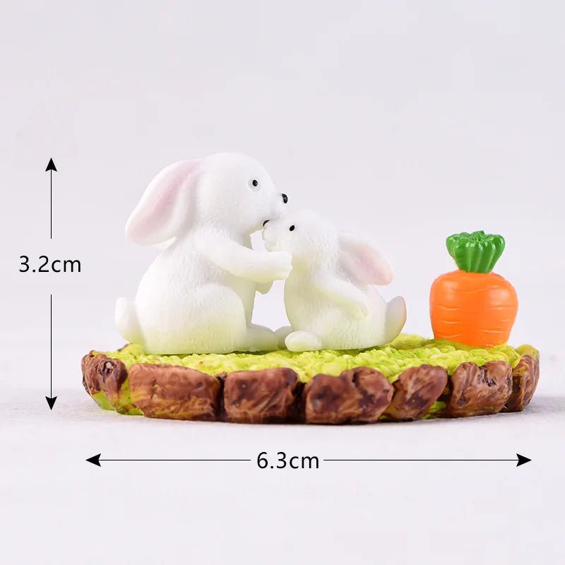 Easter Rabbit Garden Figurine - Easter - Scribble Snacks