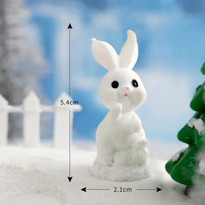 Easter Rabbit Garden Miniatures Set - Easter - Scribble Snacks