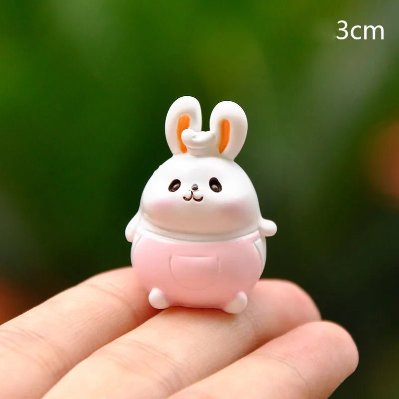 Easter Rabbit Moon Cake Figurines - Easter - Scribble Snacks