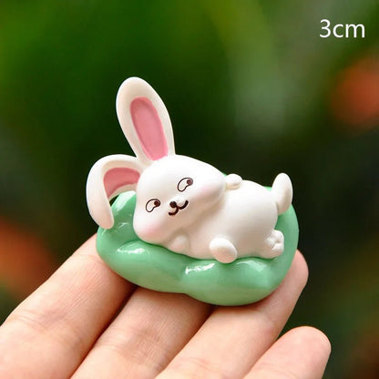 Easter Rabbit Moon Cake Figurines - Easter - Scribble Snacks