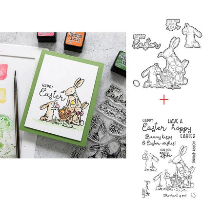 Easter Scrapbooking Dies & Stamp Set - Easter - Scribble Snacks