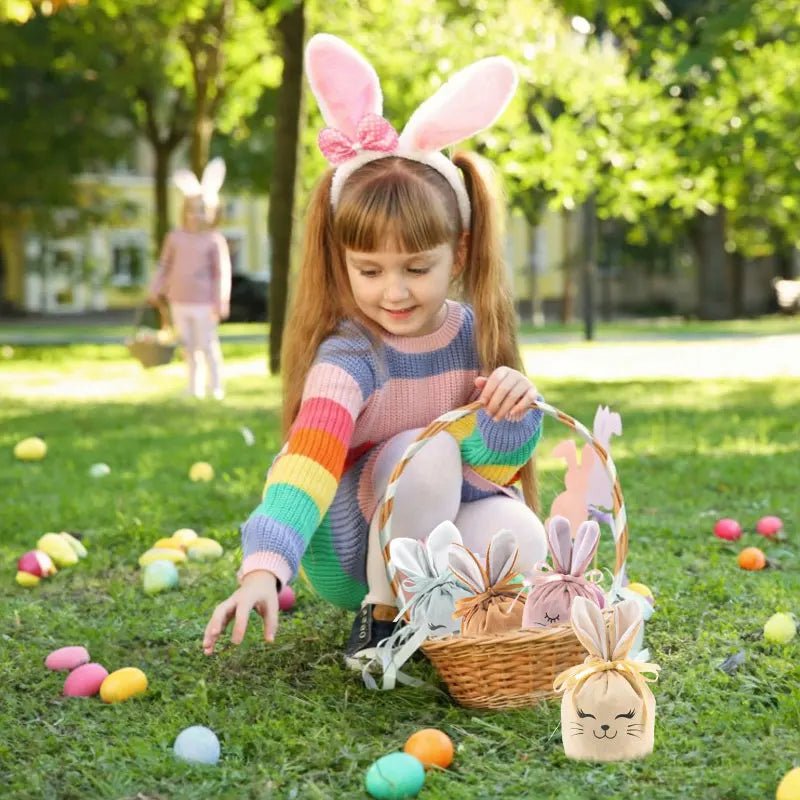 Easter Velvet Bunny Pouches - Easter - Scribble Snacks