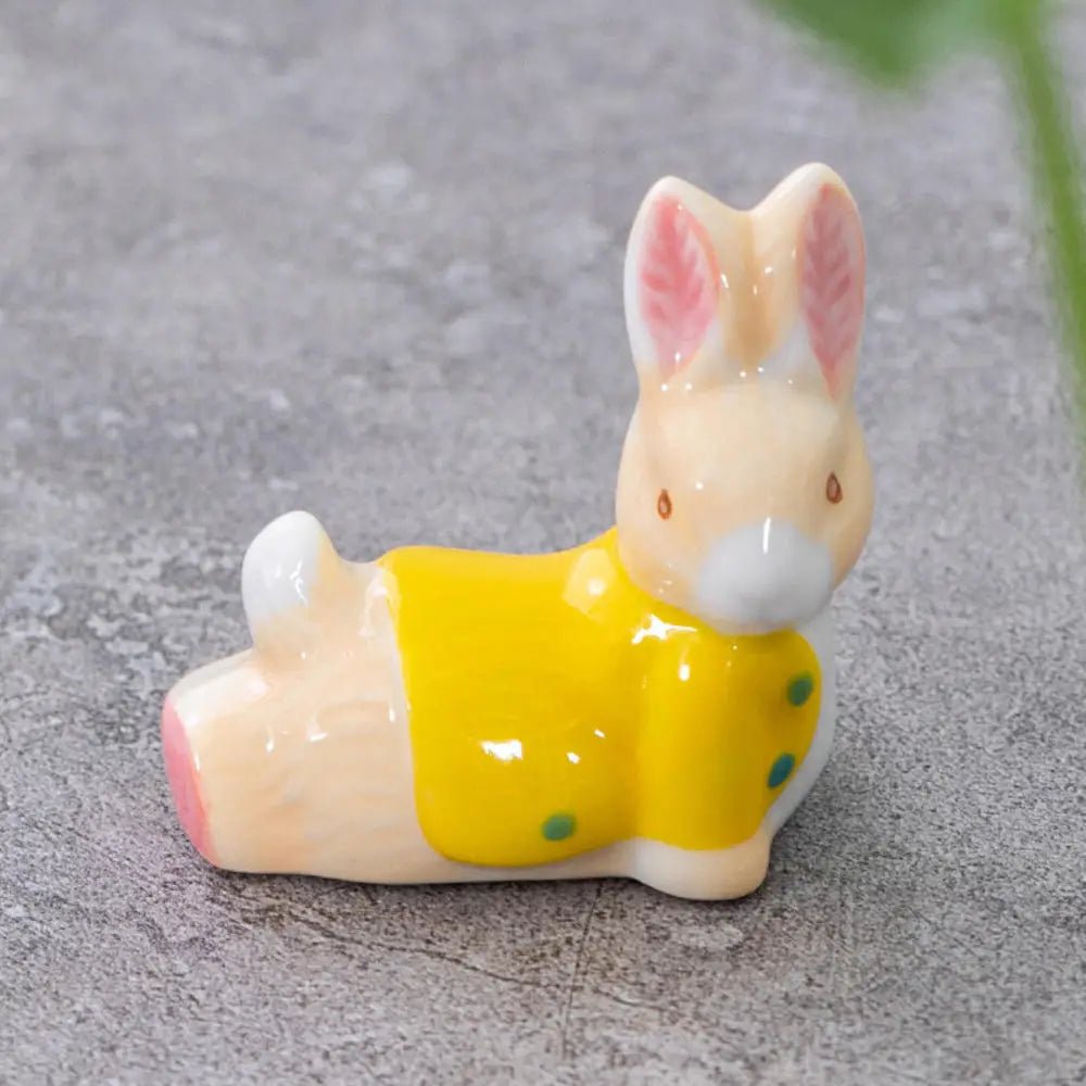 Easter White Rabbit Figurines - Easter - Scribble Snacks