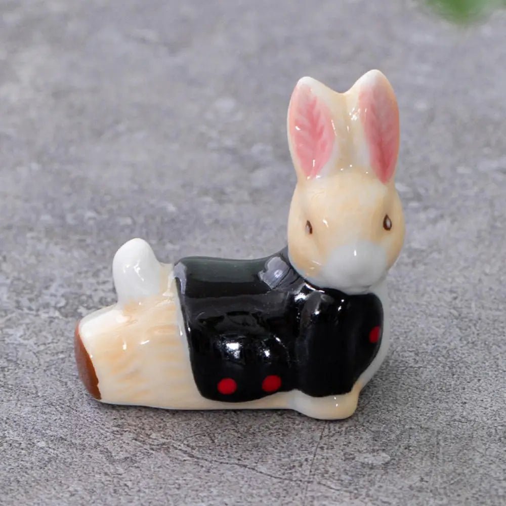 Easter White Rabbit Figurines - Easter - Scribble Snacks