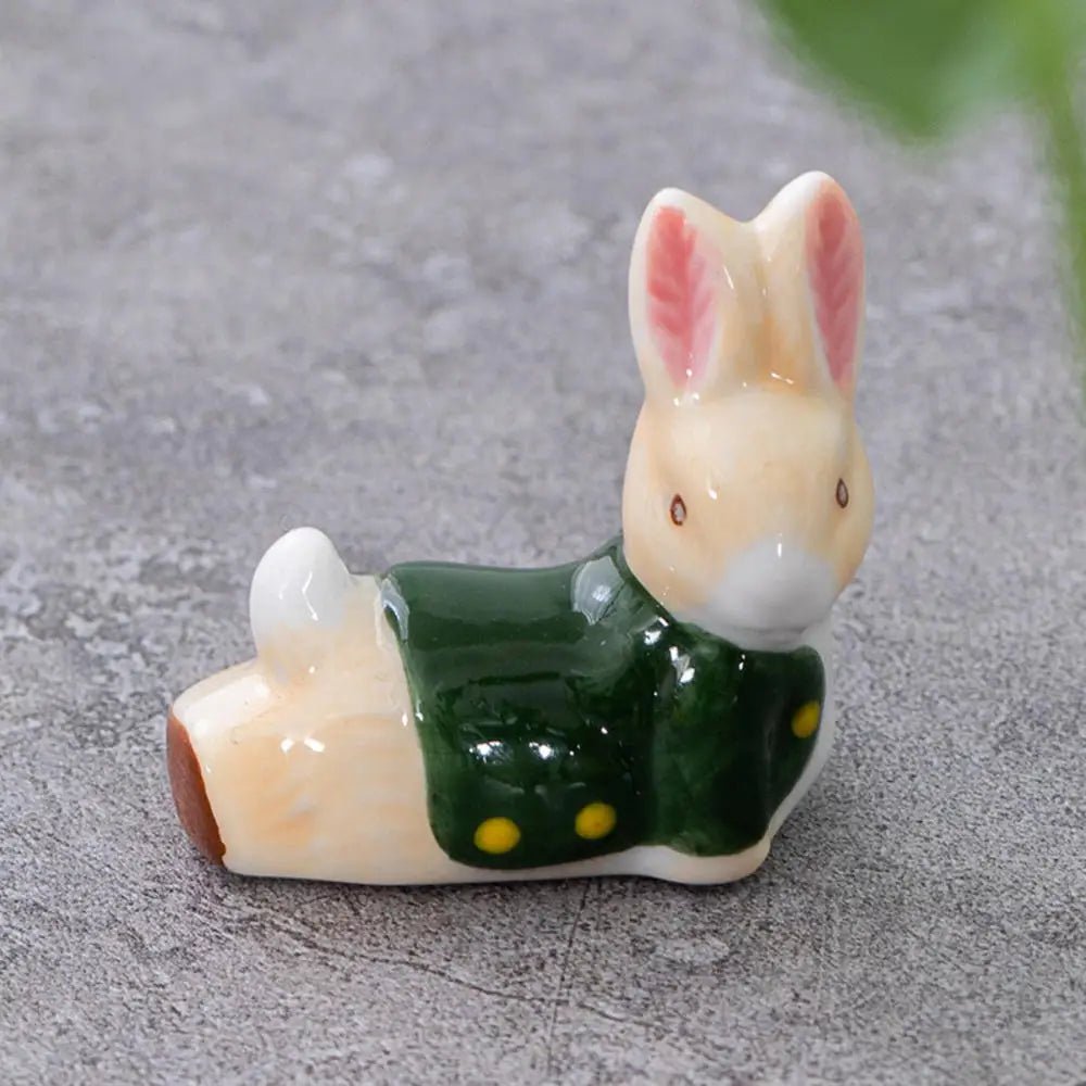 Easter White Rabbit Figurines - Easter - Scribble Snacks