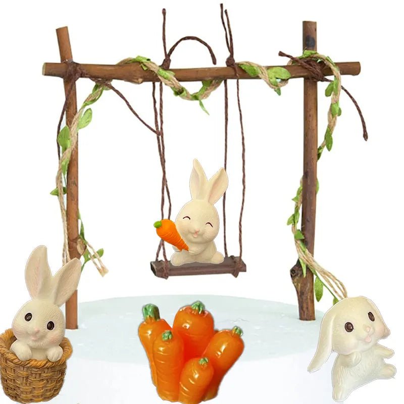 Easter Woodland Cake Topper - Easter - Scribble Snacks