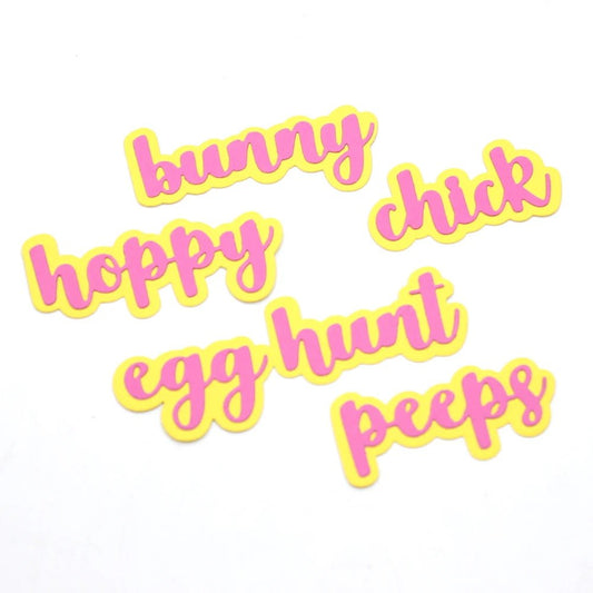 Easter Words Cutting Dies - Easter - Scribble Snacks