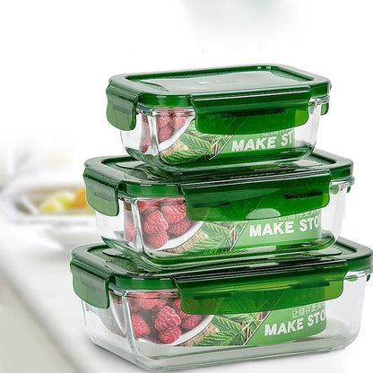 Eco-Friendly Glass Lunch Box - Lunch Box - Scribble Snacks