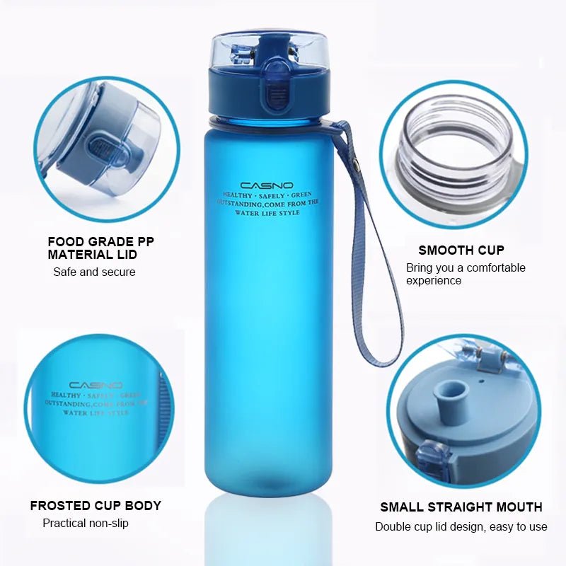 Eco-Friendly Leak-Proof Water Bottle - Water Bottles - Scribble Snacks