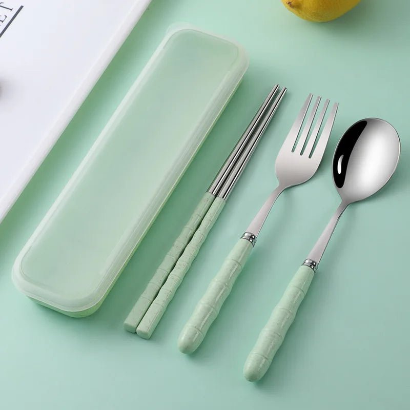 Eco-Friendly Stainless Steel Cutlery Set - Cutlery Set - Scribble Snacks