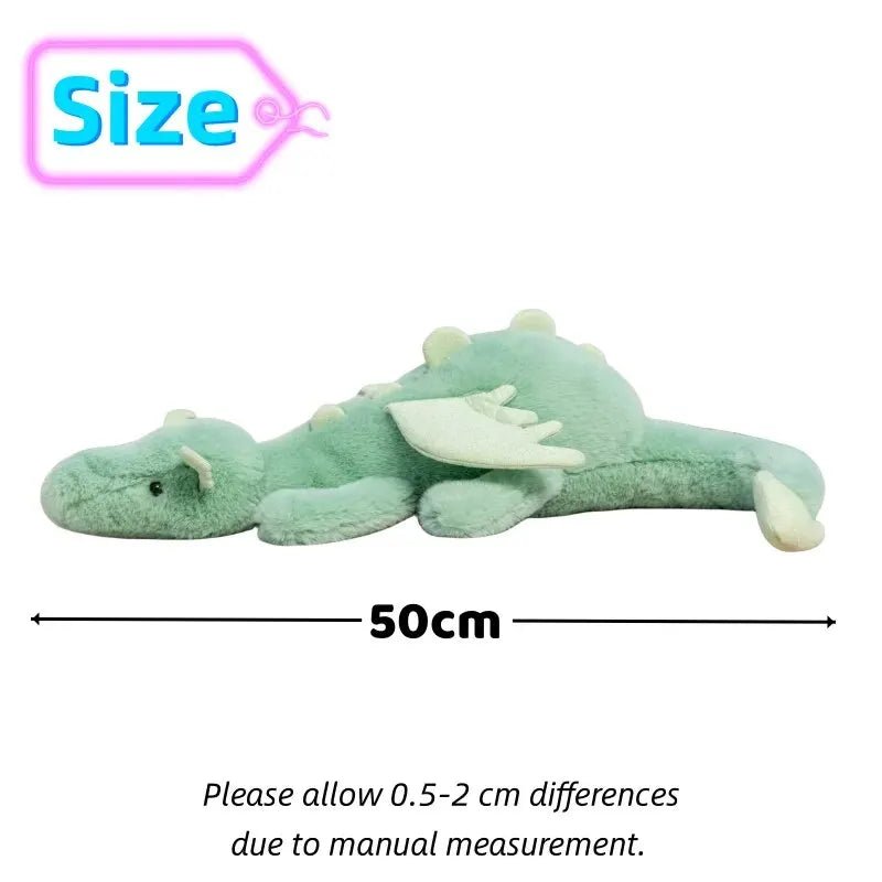 Evil Snow Dragon Plush Toy - Soft Plush Toys - Scribble Snacks