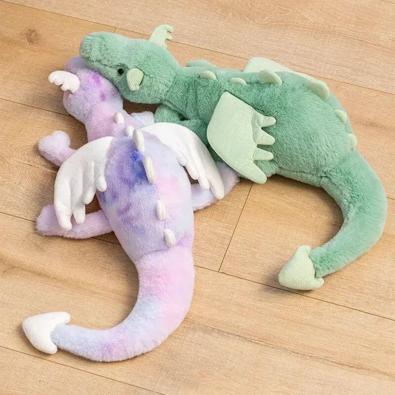 Evil Snow Dragon Plush Toy - Soft Plush Toys - Scribble Snacks