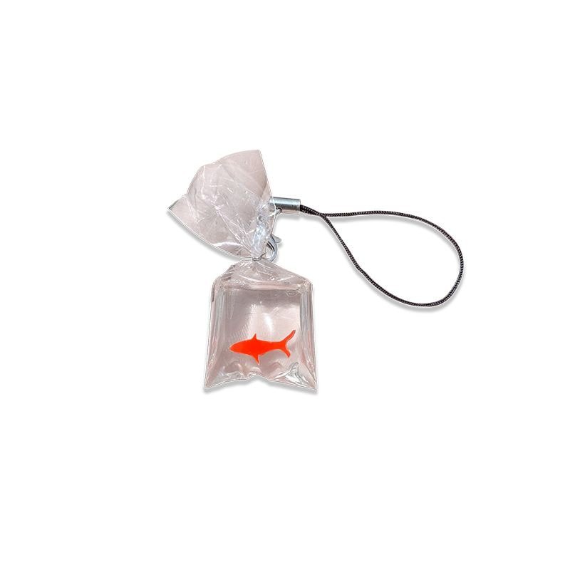 Fish Charm Phone Strap with Lanyard - Keychains - Scribble Snacks