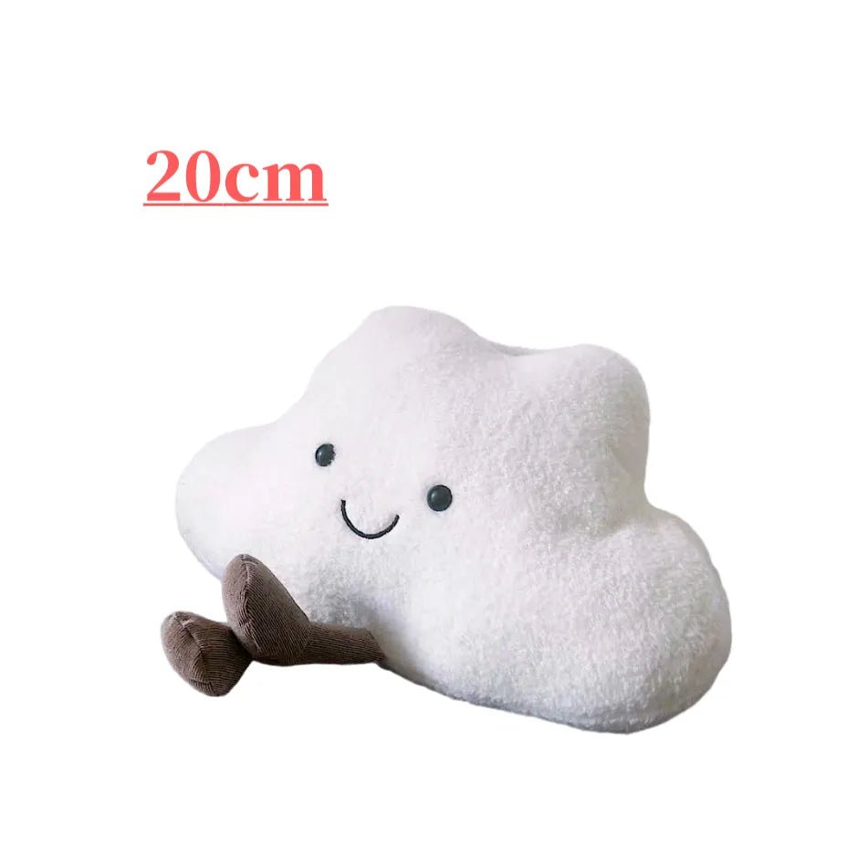 Fluffy Cloud Plush Pillow - Soft Plush Toys - Scribble Snacks