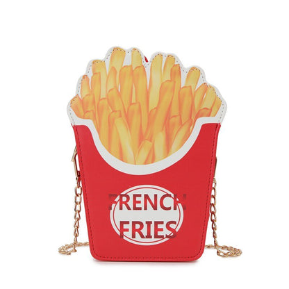 French Fries Box Handbag: Shoulder & Crossbody Bag - Bags & Backpacks - Scribble Snacks