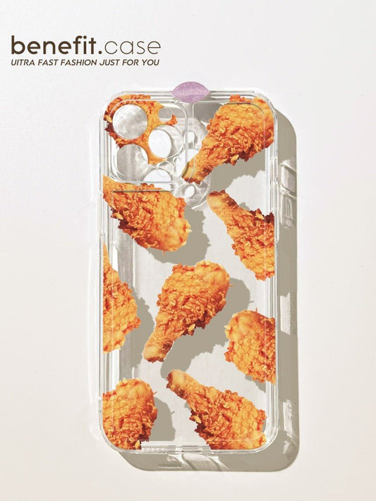 Fried Chicken Drumstick iPhone 14/13/12/11 Case - iPhone Cases - Scribble Snacks