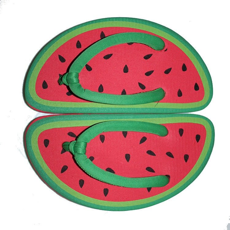 Fruit Flip Flops: Casual Summer Sandals - Shoes & Slippers - Scribble Snacks