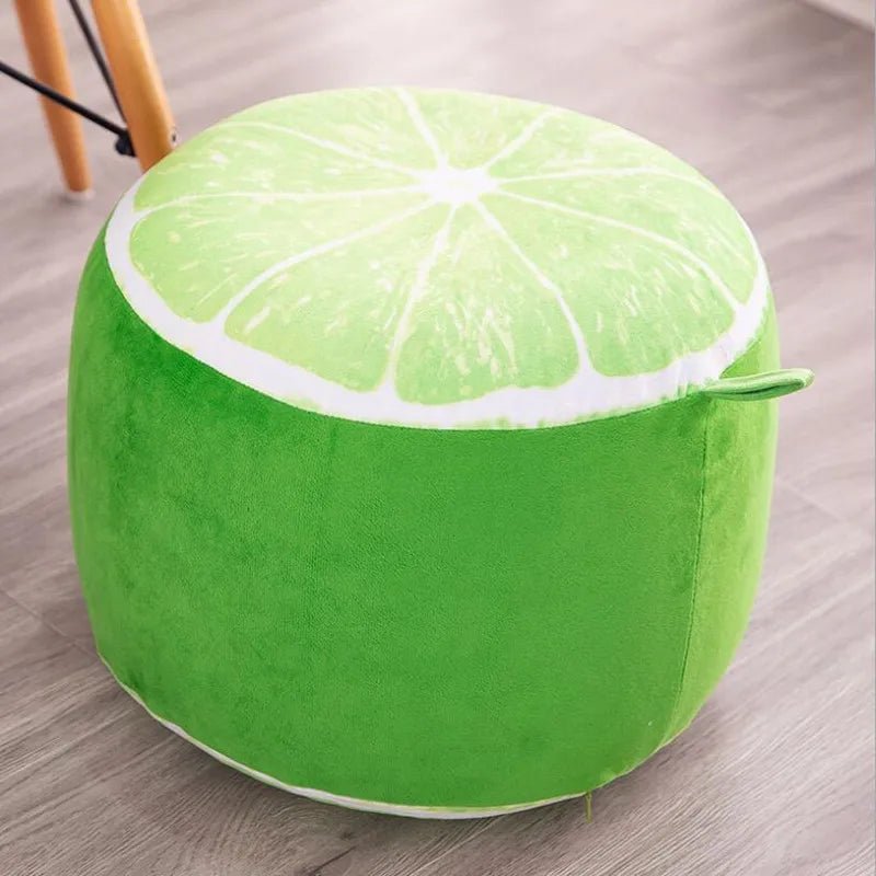 Fruit Ottoman Plush Children's Stool - Chairs & Stools - Scribble Snacks