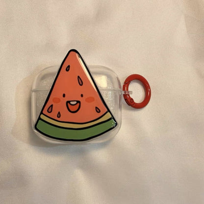 Fruity Pear and Watermelon AirPods Case for Airpods 1/2/3/Pro 2 with Keychain - Airpods Cases - Scribble Snacks