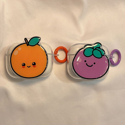 Fruity Pear and Watermelon AirPods Case for Airpods 1/2/3/Pro 2 with Keychain - Airpods Cases - Scribble Snacks