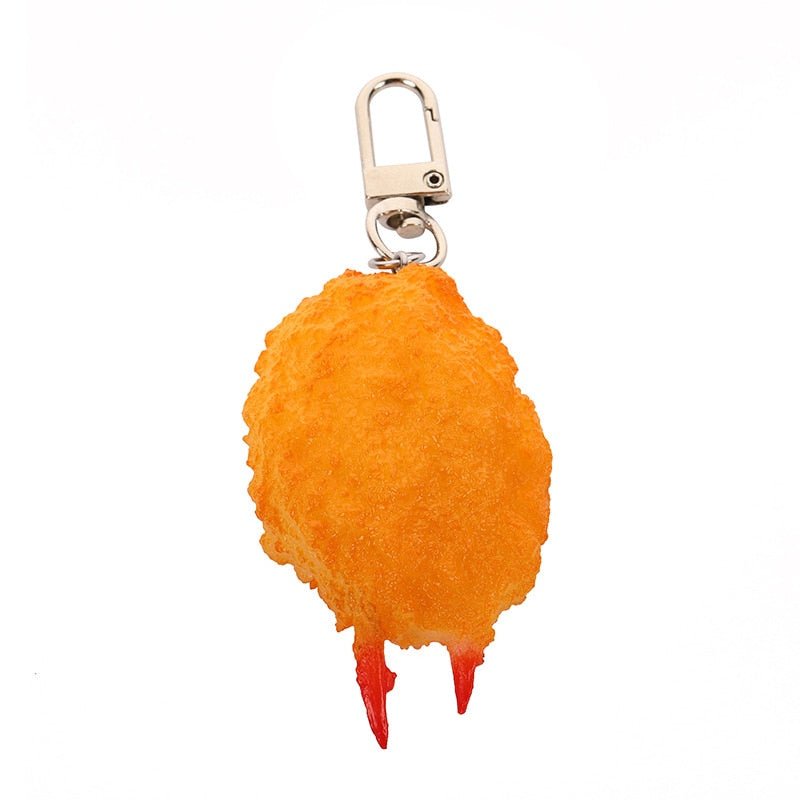 Golden Crab Pincers Breakfast Keychain - Keychains - Scribble Snacks