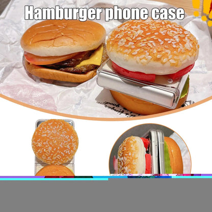 Hamburger Galaxy Z Flip 1/3/4/5 Case - Android Cases - Scribble Snacks