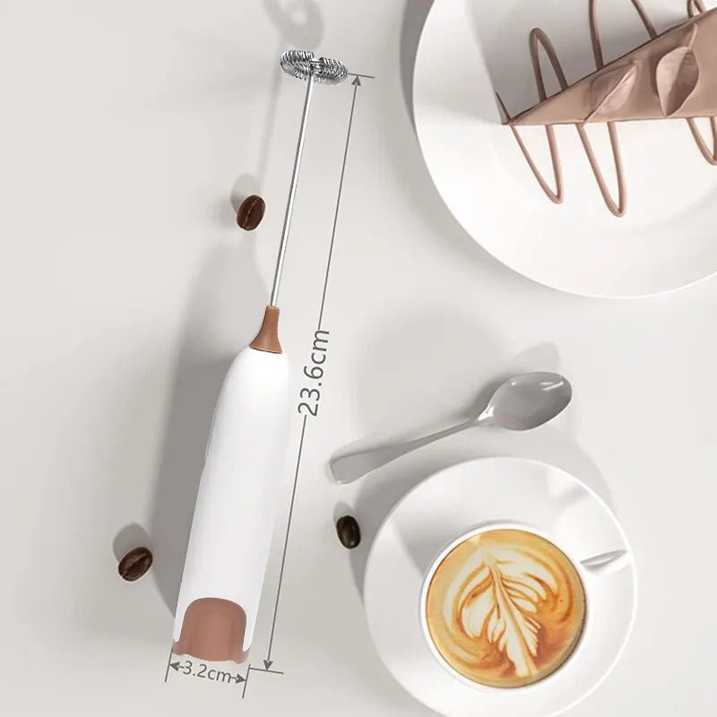 Handheld Battery-Powered Frother Mixer - Coffee Makers & Equipment - Scribble Snacks