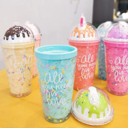 Ice Cream Jelly Freeze Cup - Drinking Cup/Glass - Scribble Snacks