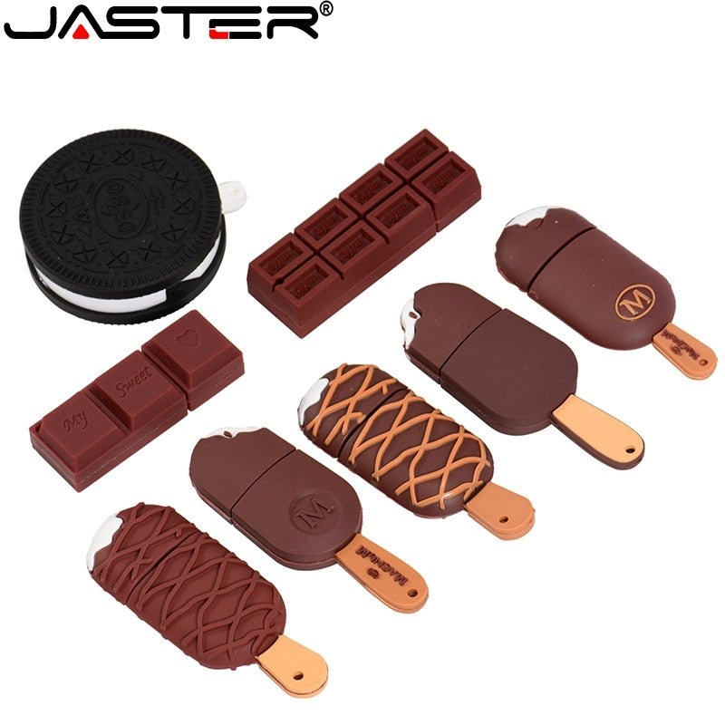 Ice Cream Silicone USB 2.0 Flash Drive 4GB-128GB - USB Drive - Scribble Snacks