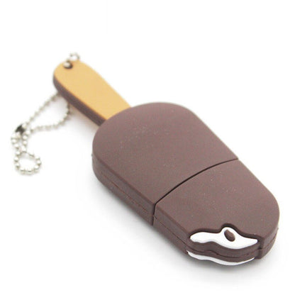 Ice Cream Silicone USB 2.0 Flash Drive 4GB-128GB - USB Drive - Scribble Snacks