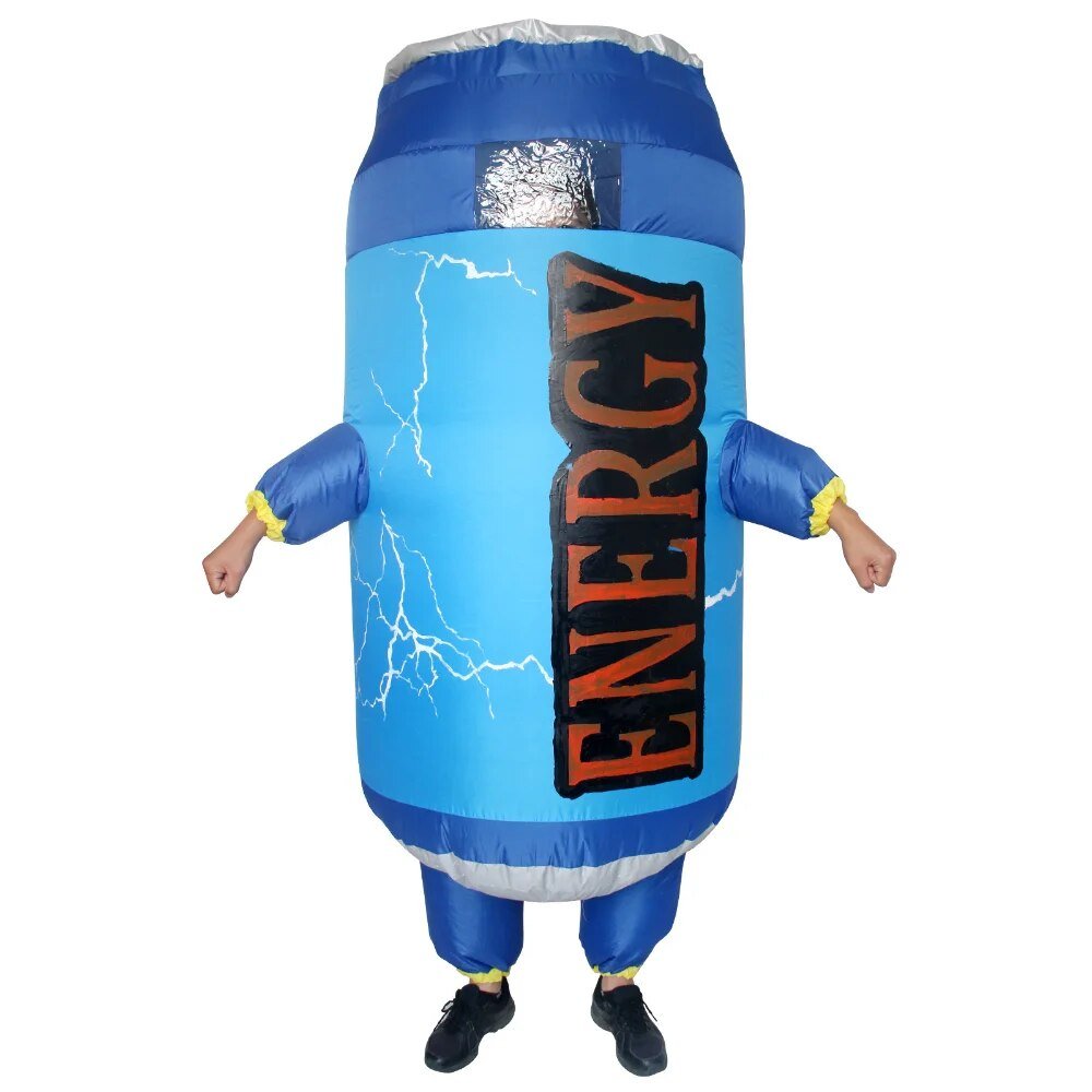 Inflatable Beer Can Party Costume - Inflatable Costume - Scribble Snacks