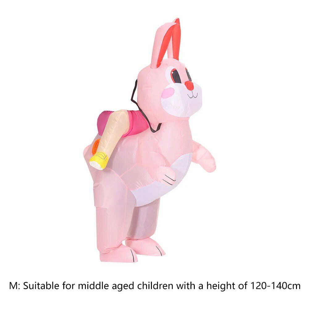 Inflatable Bunny Cosplay Costume - Inflatable Costume - Scribble Snacks