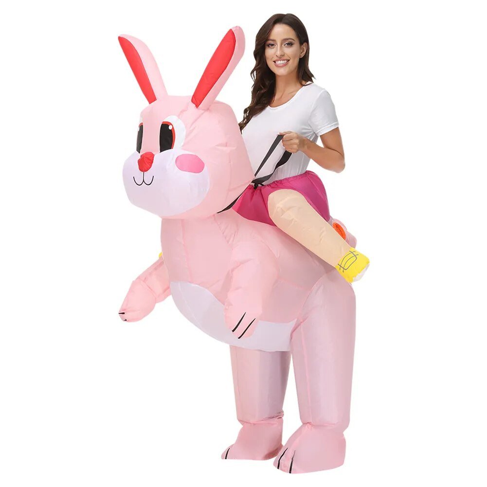 Inflatable Bunny Cosplay Costume - Inflatable Costume - Scribble Snacks