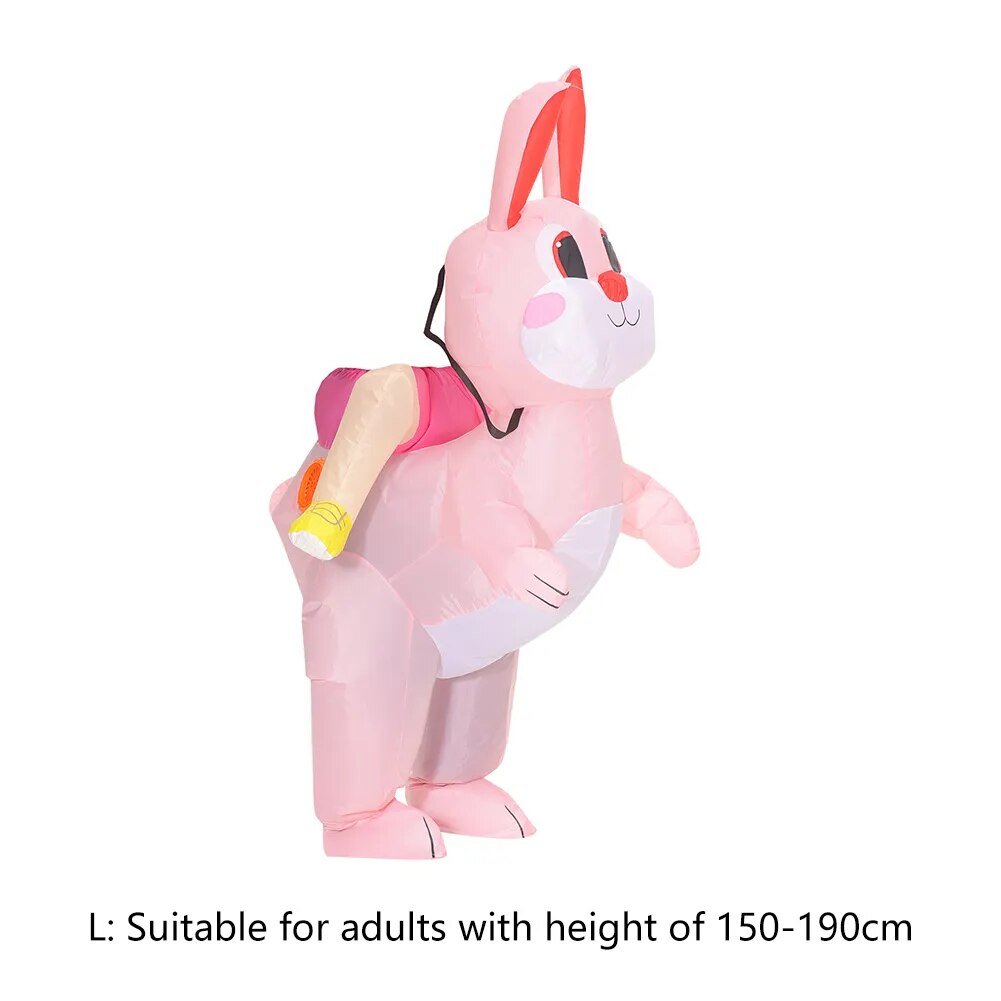 Inflatable Bunny Cosplay Costume - Inflatable Costume - Scribble Snacks