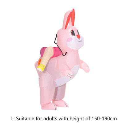 Inflatable Bunny Cosplay Costume - Inflatable Costume - Scribble Snacks