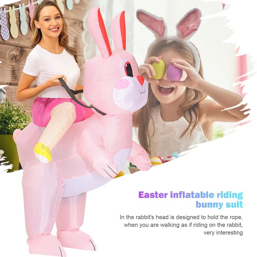 Inflatable Bunny Cosplay Costume - Inflatable Costume - Scribble Snacks