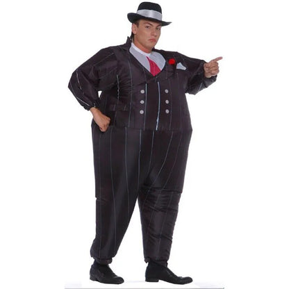 Inflatable Gangster Costume: Adult Size - Inflatable Costume - Scribble Snacks